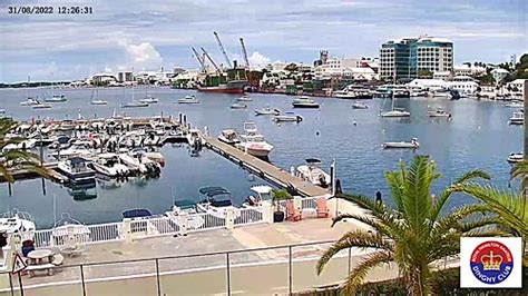 Live Webcam RHADC Hamilton Harbor, Bermuda